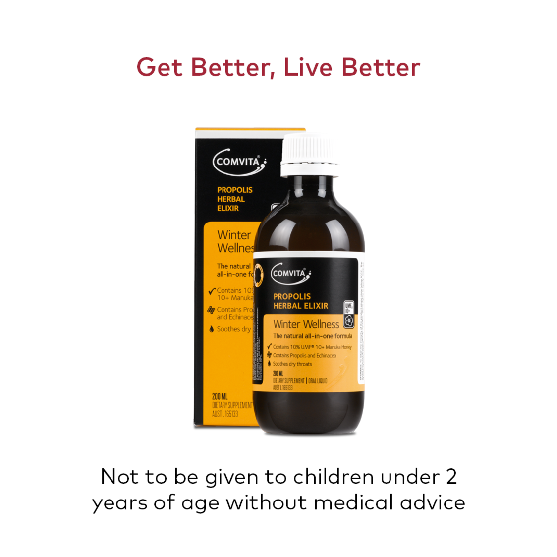 Comvita Propolis Herbal Elixir 200 ml