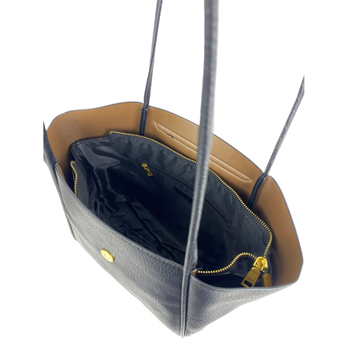 Mel&Co Pouch-Bag-In-Tote with Flap