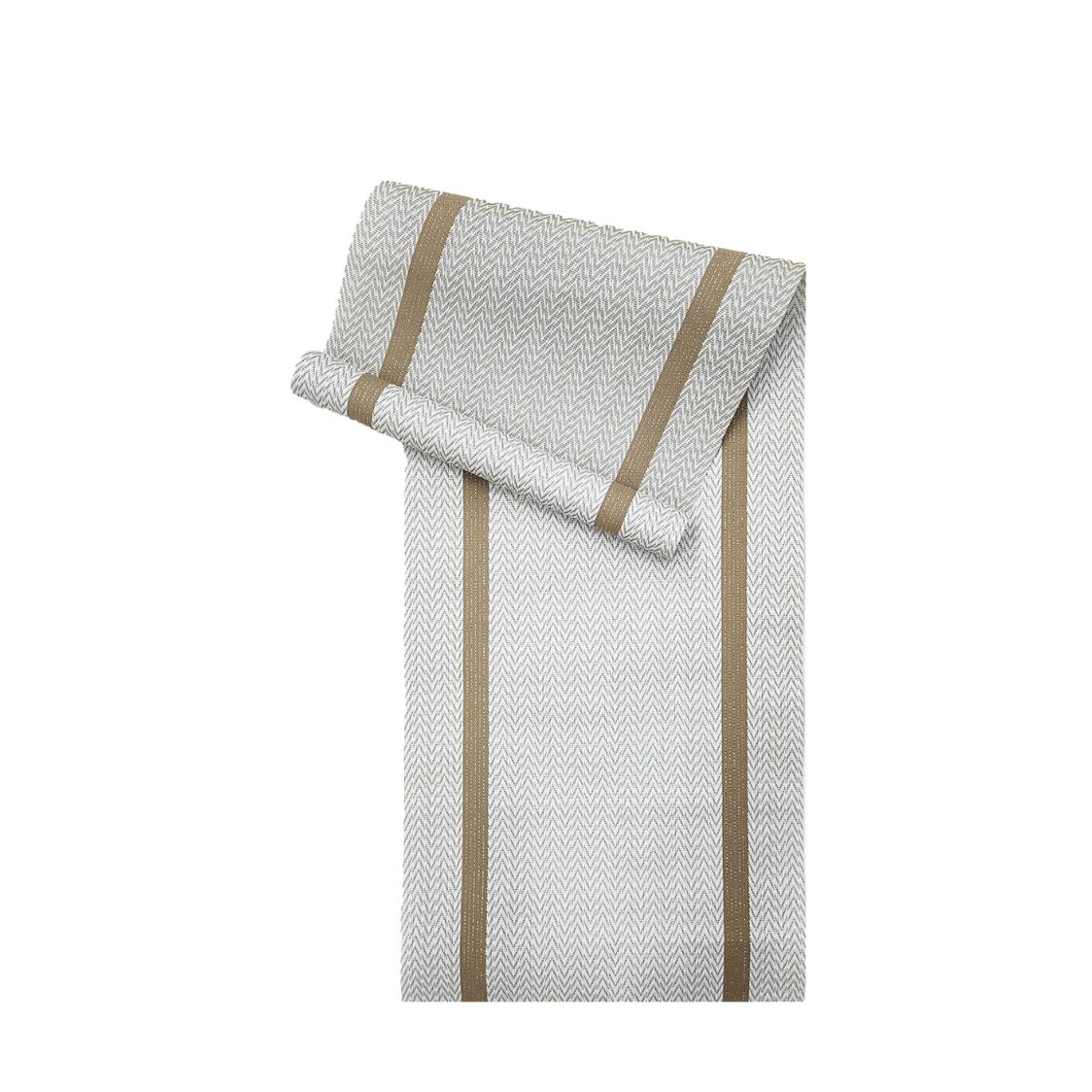 J. Rapee Scroll Tablerunner Beige