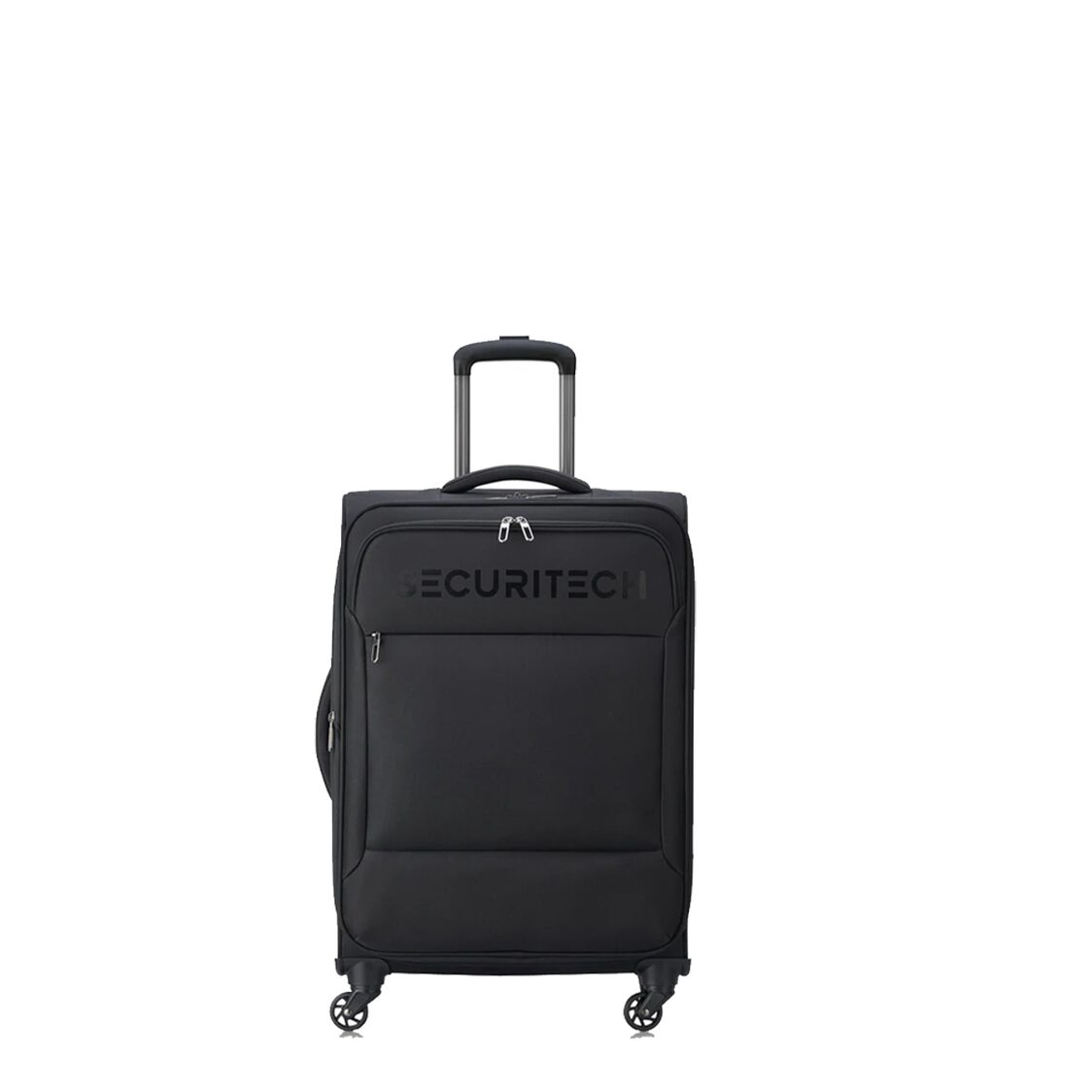 Delsey Paris Securitech Vanguard 4 Double Wheels Expandable Luggage - Black