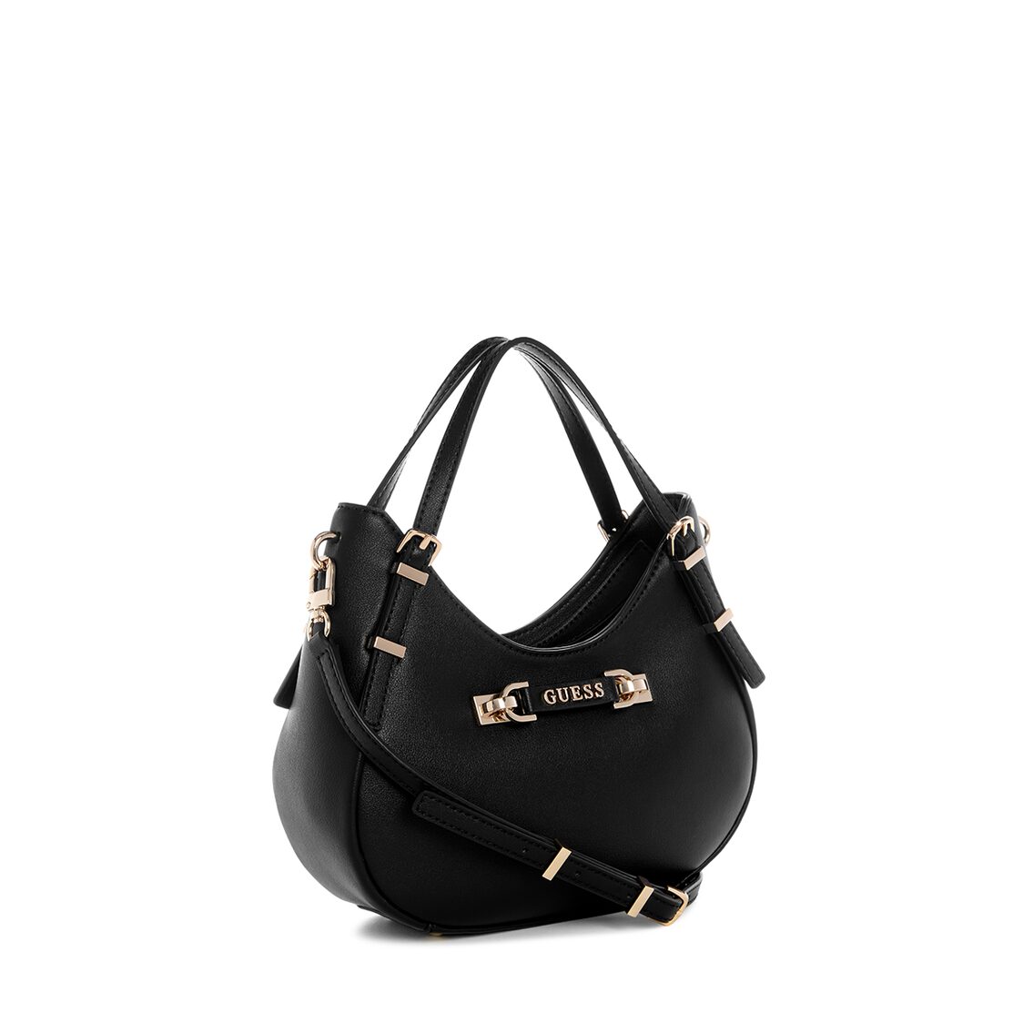 Guess Lefia Small Satchel - Black
