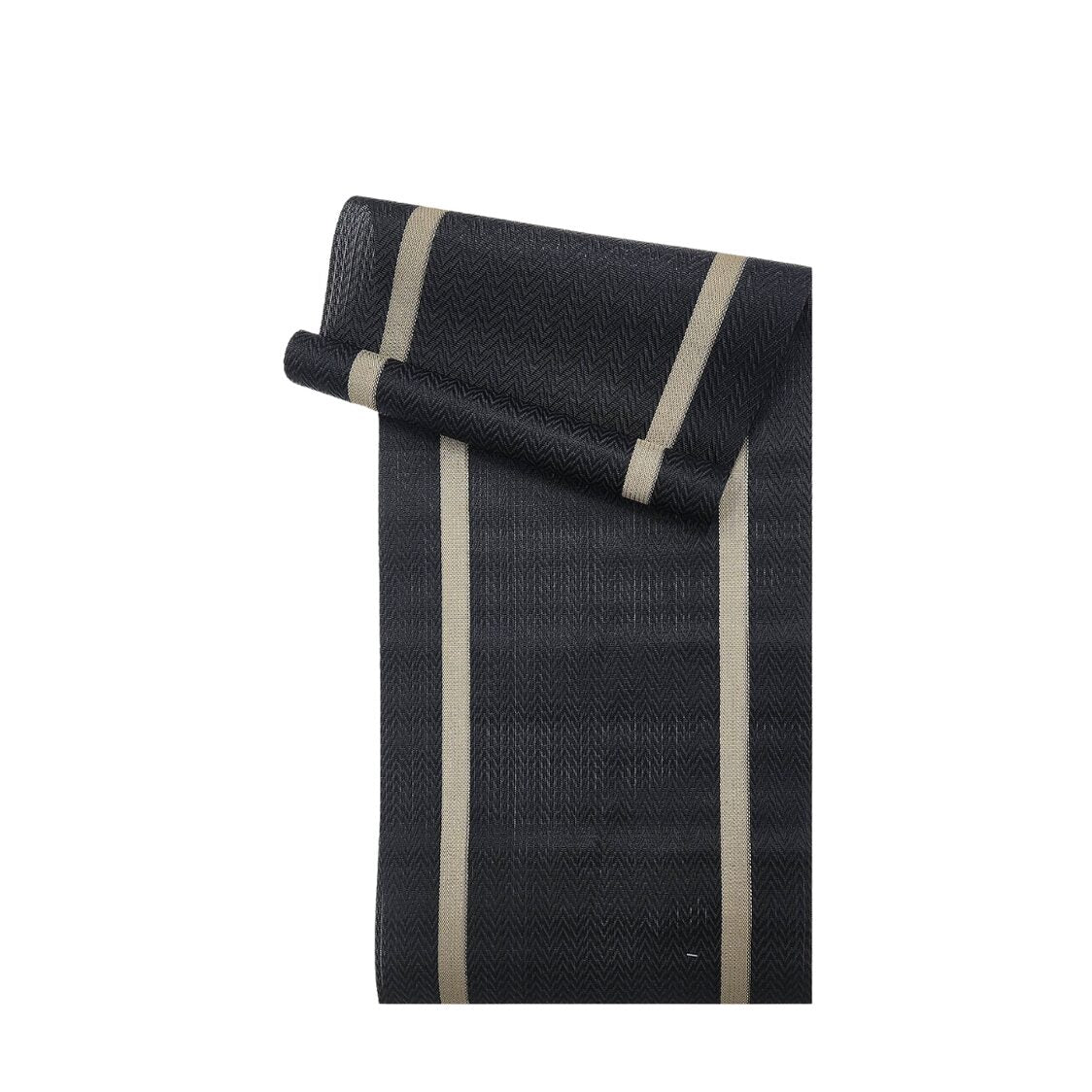 J. Rapee Scroll Tablerunner Black