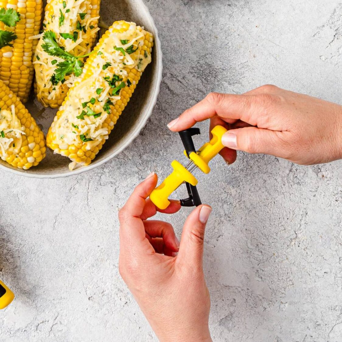 Dreamfarm PP Corn Holder L8.2cm Lockorns DFLC6766