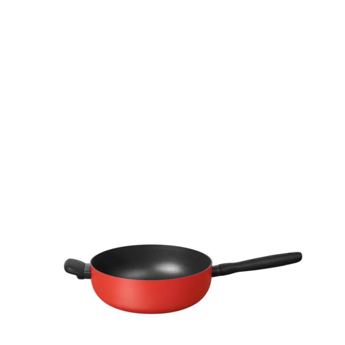 Meyer Bauhaus Nonstick 26cm | 3.8L Roma Red Open Chef's Pan (Induction) 13385