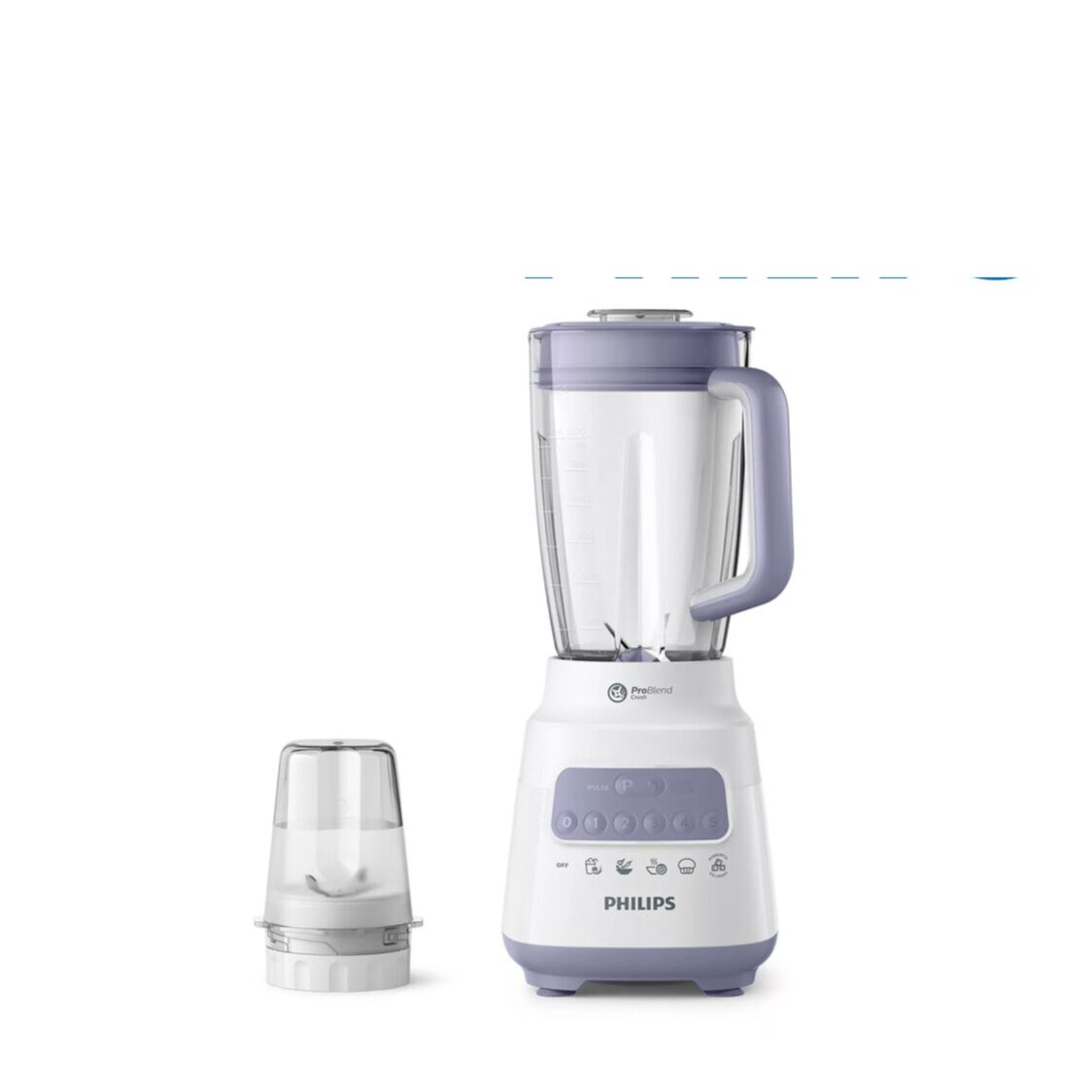 Philips Series 5000 Blender with Dry Mill 700W, Plastic Jar (HR2221/01)