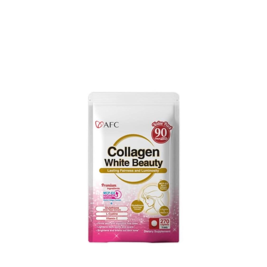 AFC Japan Collagen White Beauty 270 Caps - Metro Singapore Departmental Store - Celebrating 69 Years in SG