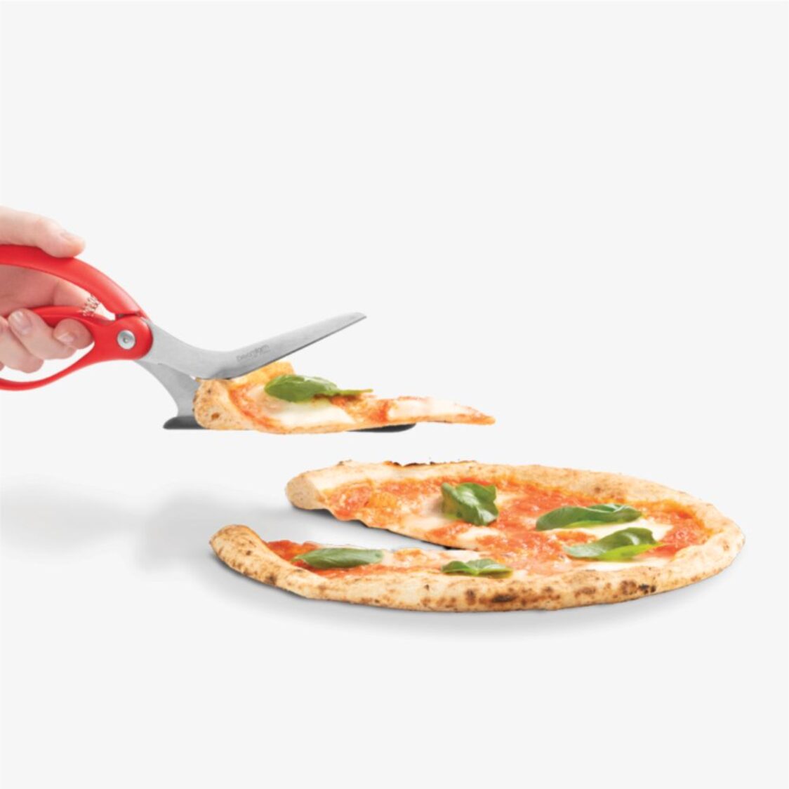 Dreamfarm S/S Nylon Pizza Scissor With Spatula Red Scizza