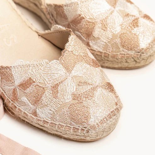 Alhamas Romero Cuna Media Guipure Lace Wedge - Metro Singapore Departmental Store - Celebrating 69 Years in SG