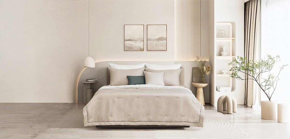 Allerman Robert Cool Touch Comforter - Beige - Metro Singapore Departmental Store - Celebrating 69 Years in SG