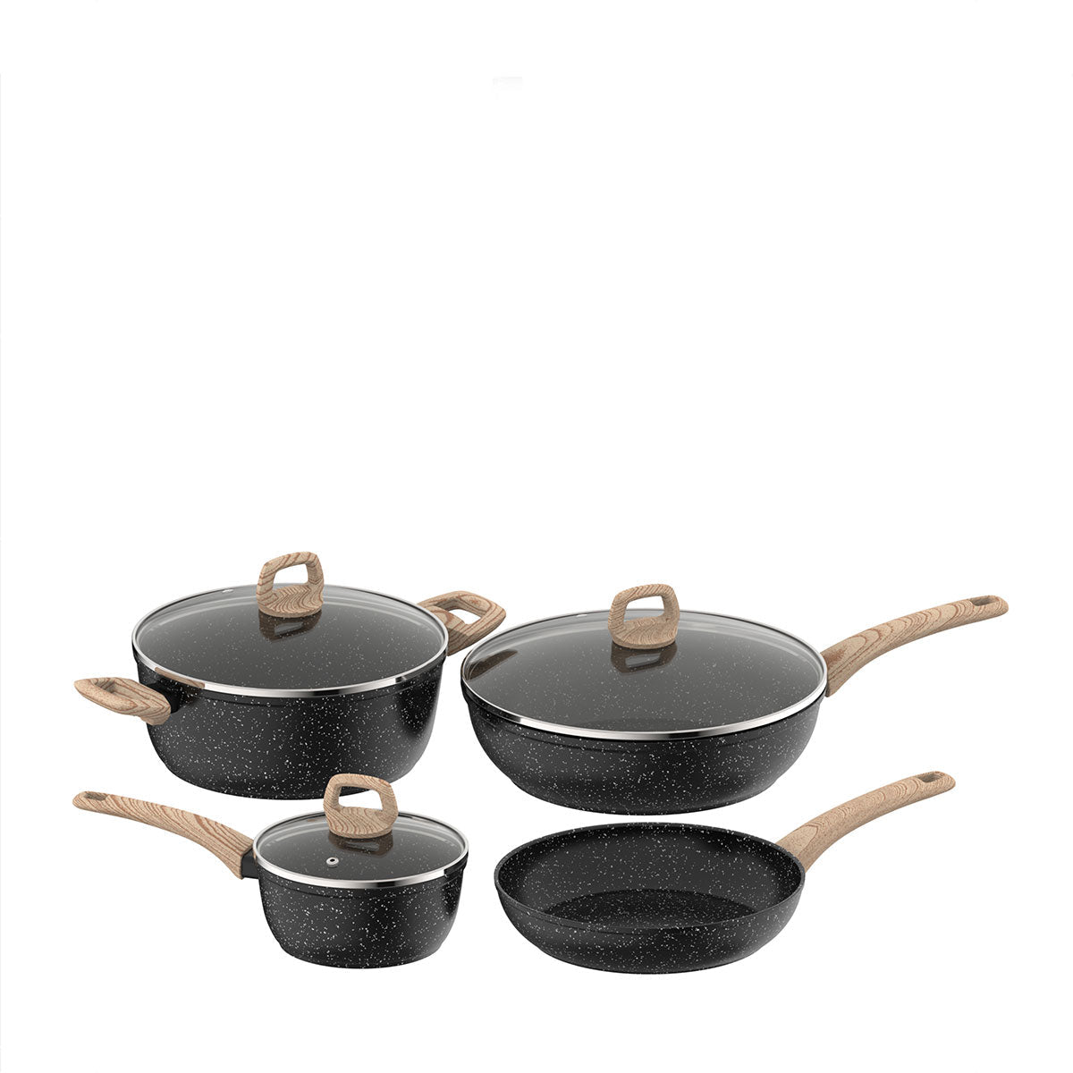 ASD Lumiere 3 - pc Stainless Steel Cookware Set (ADTHSS01001) - Metro Singapore Departmental Store - Celebrating 69 Years in SG