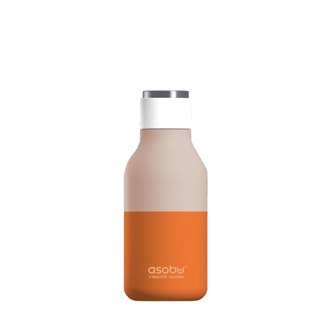 Asobu Urban Water Bottle Pastel Orange 460ml - Metro Singapore Departmental Store - Celebrating 69 Years in SG