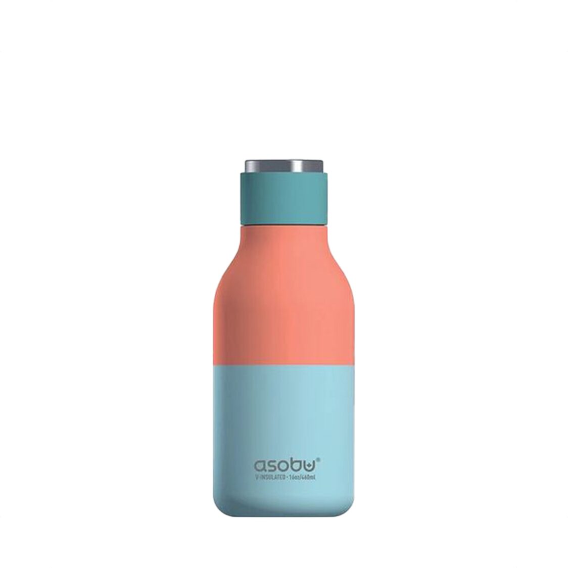 Asobu Urban Water Bottle Pastel Teal 460ml - Metro Singapore Departmental Store - Celebrating 69 Years in SG