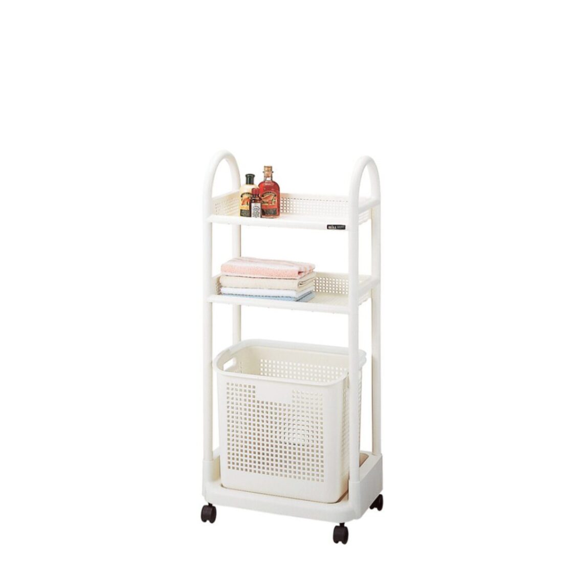 Asvel Will Laundry 3 Tier Tier Wagon 7404 - Metro Singapore Departmental Store - Celebrating 69 Years in SG
