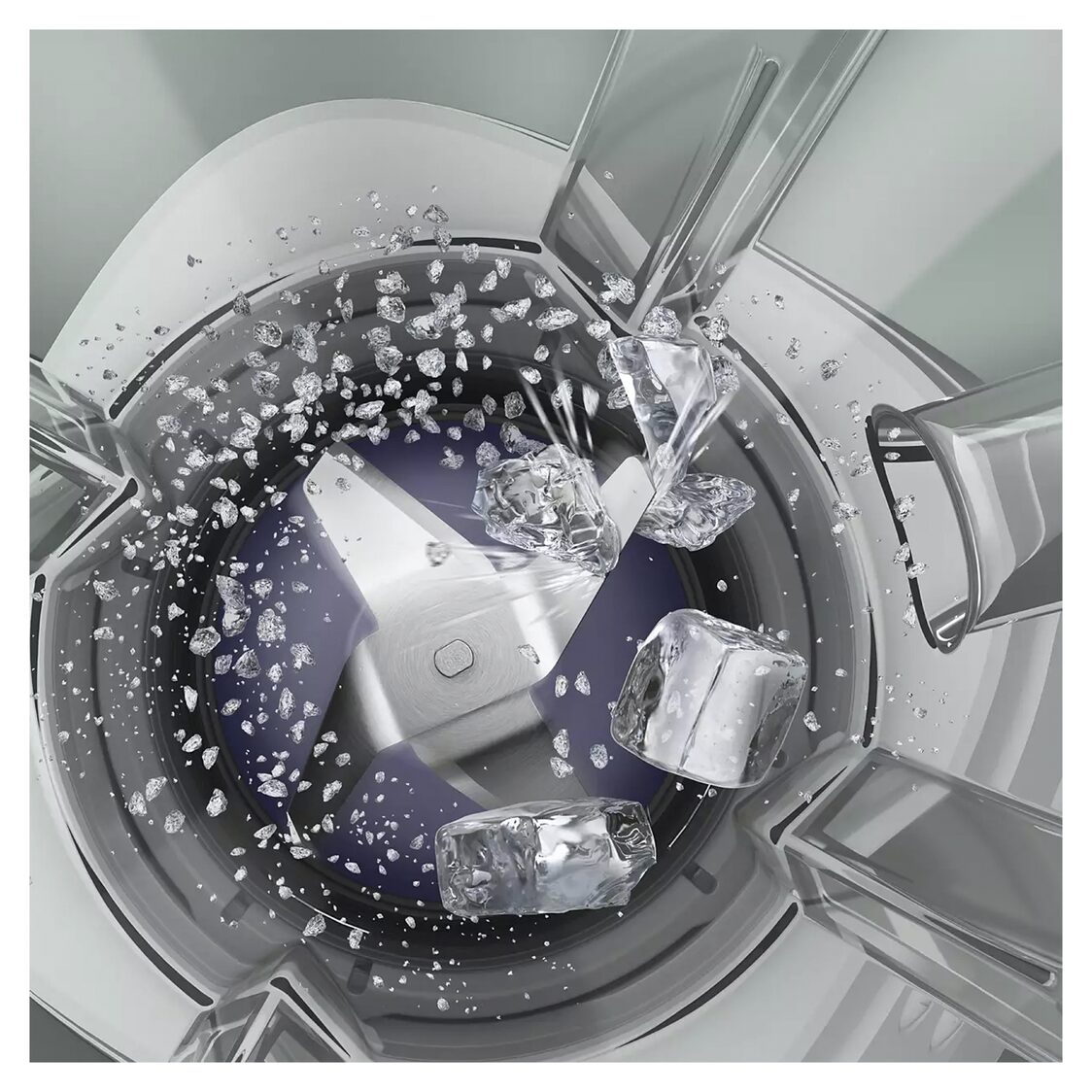 Philips Series 5000 Blender with Dry Mill 700W, Glass Jar (HR2222/01)