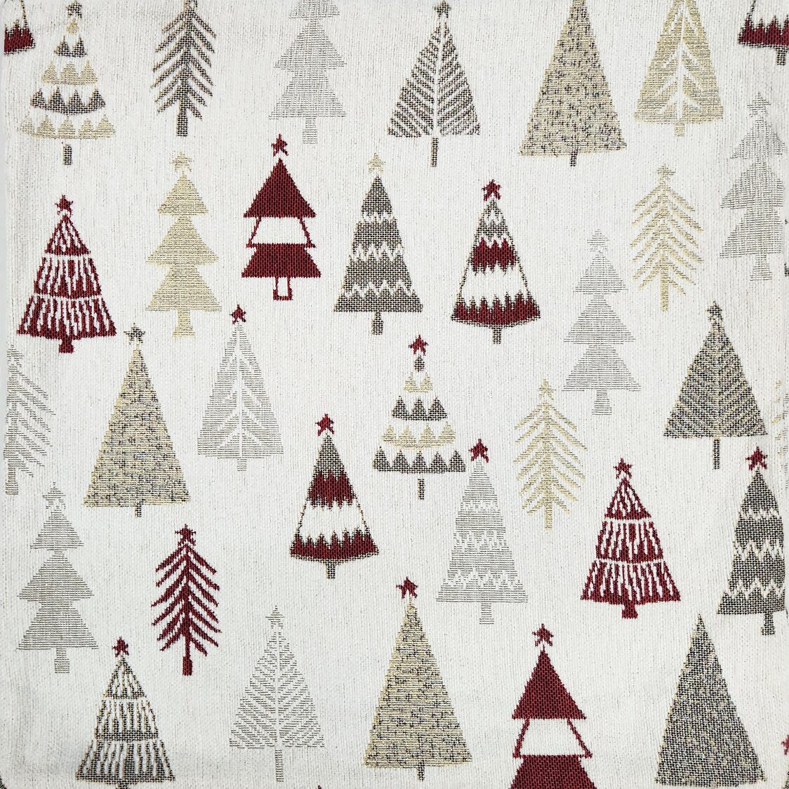 J.Rapee Tree Cushion Cover Natural