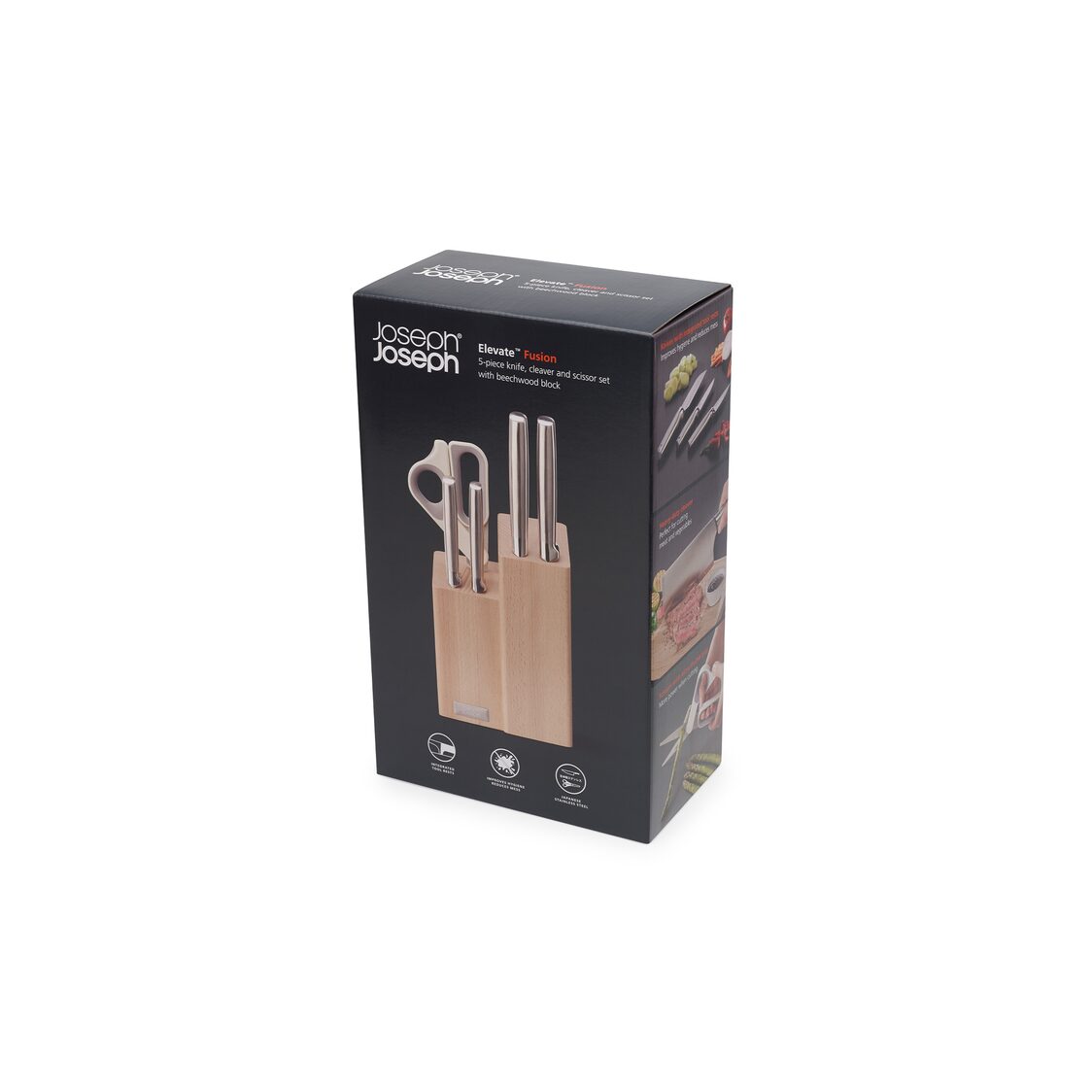 Joseph-Joseph Elevate Fusion 5pcs Knife & Scissor Block