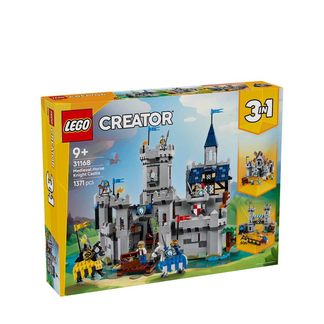 Lego Medieval Horse Knight Castle 31168