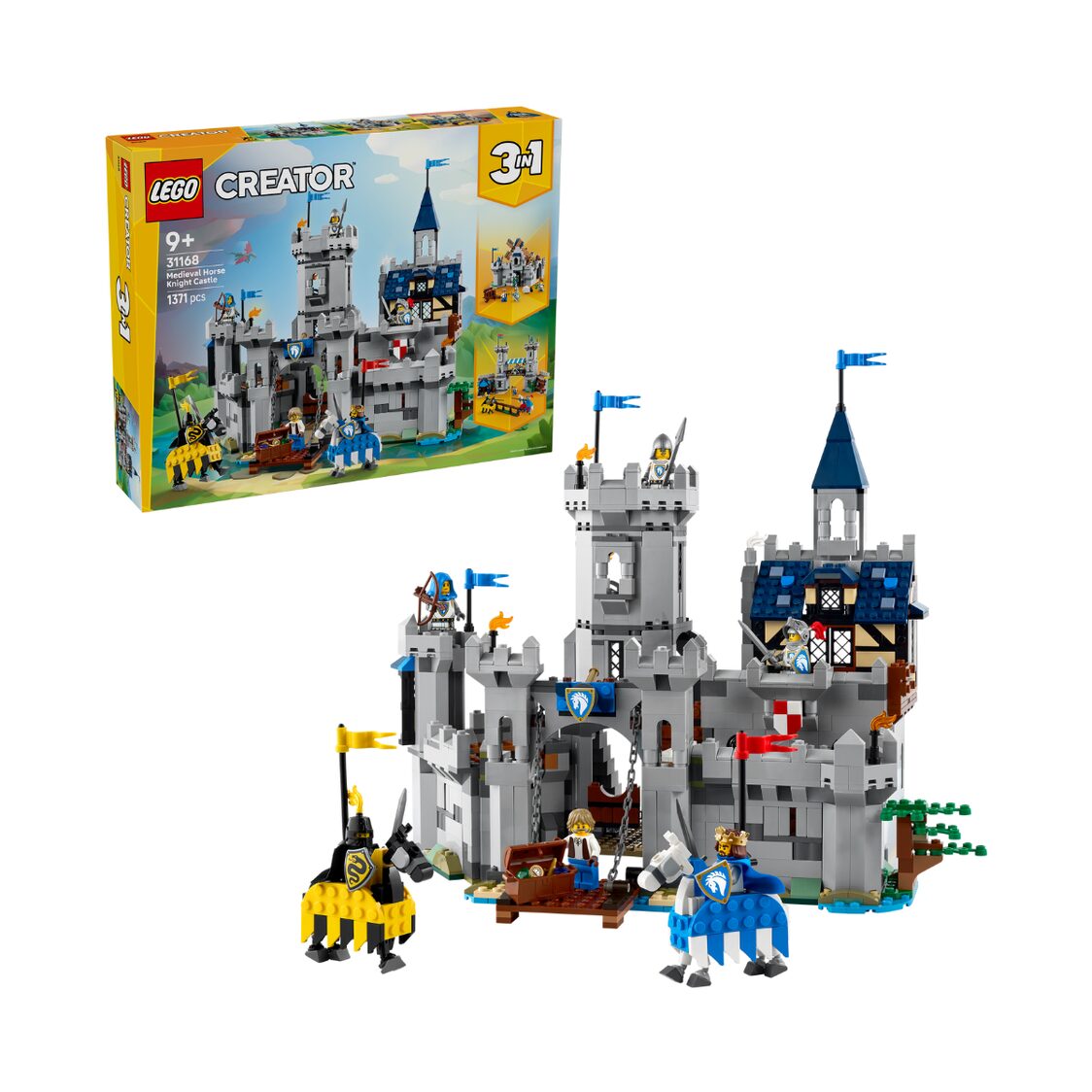 Lego Medieval Horse Knight Castle 31168