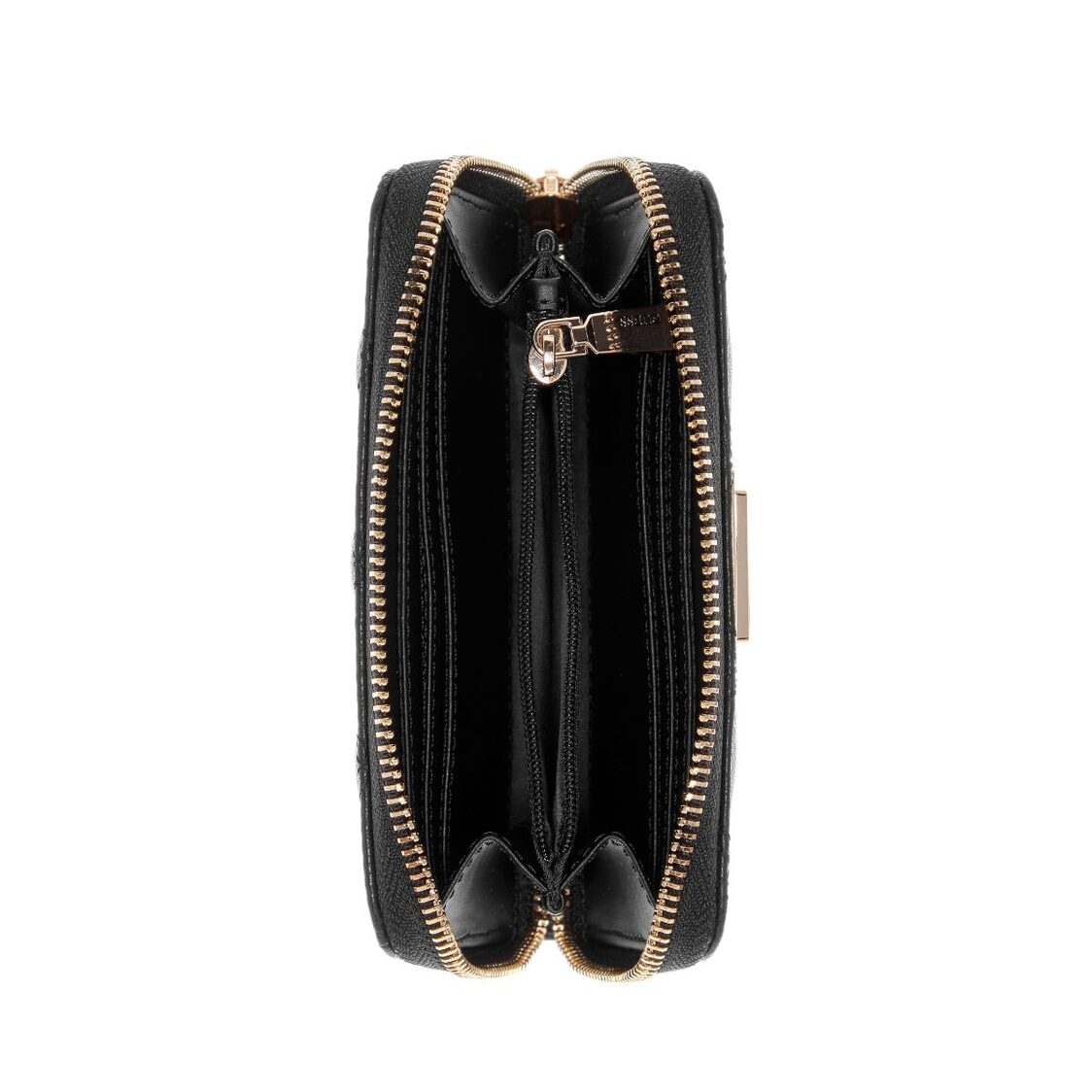 Guess Laurel II Slg Med Zip Around - Black