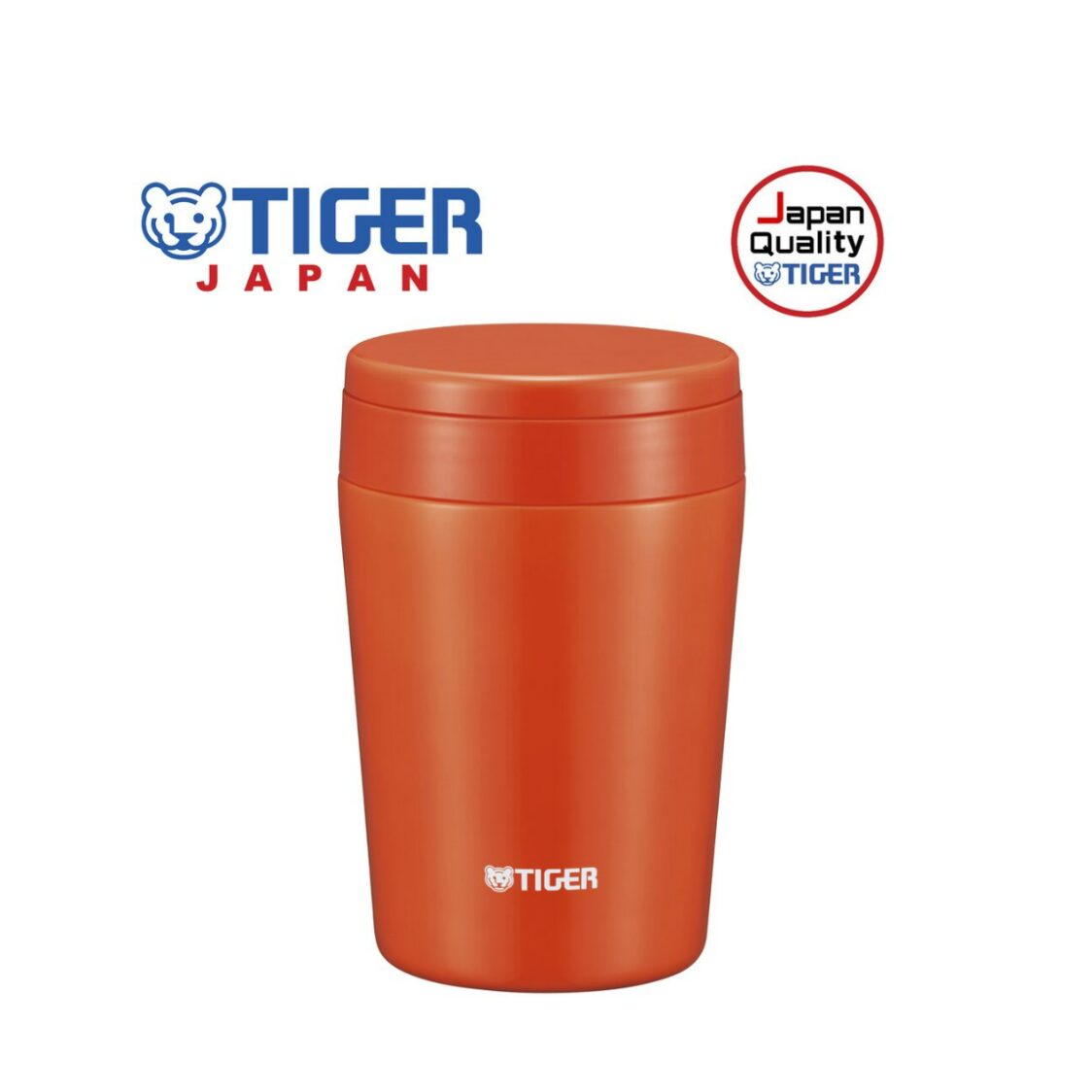 Tiger Double Stainless Steel Thermal Soup Cup 380ml - Red (MCL-B038 RC)