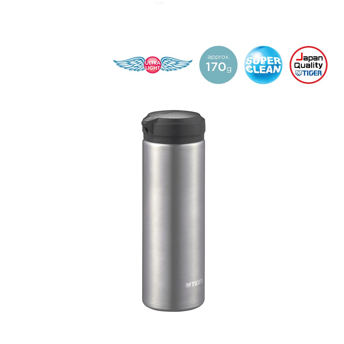 Tiger 2pc Double Stainless Steel Bottle Set 480ml (MEA-A048 & MEA-B048)