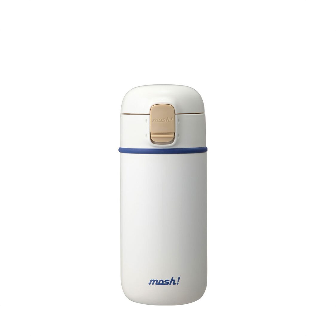 Mosh Latte One-Touch Tumbler (450ml) - White