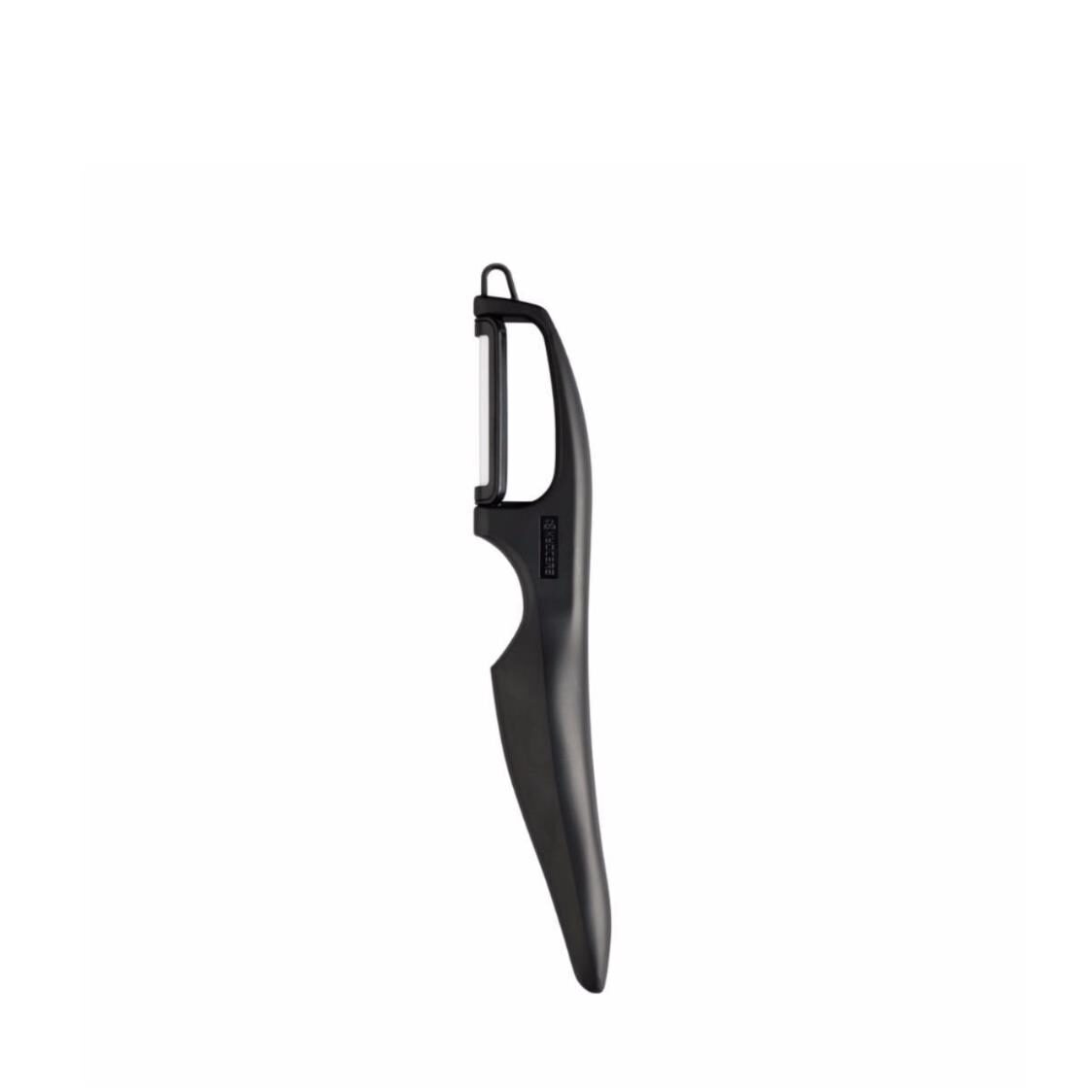 Kyocera Double-Edged Ceramic Blade Peeler – Black (CP-11 BK)