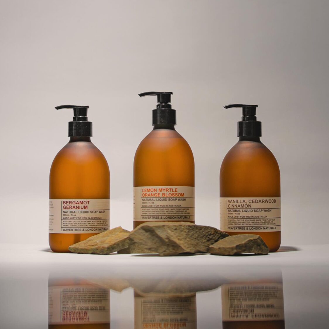 Wavertree & London Lemon Myrtle & Orange Liquid Soap 500ml