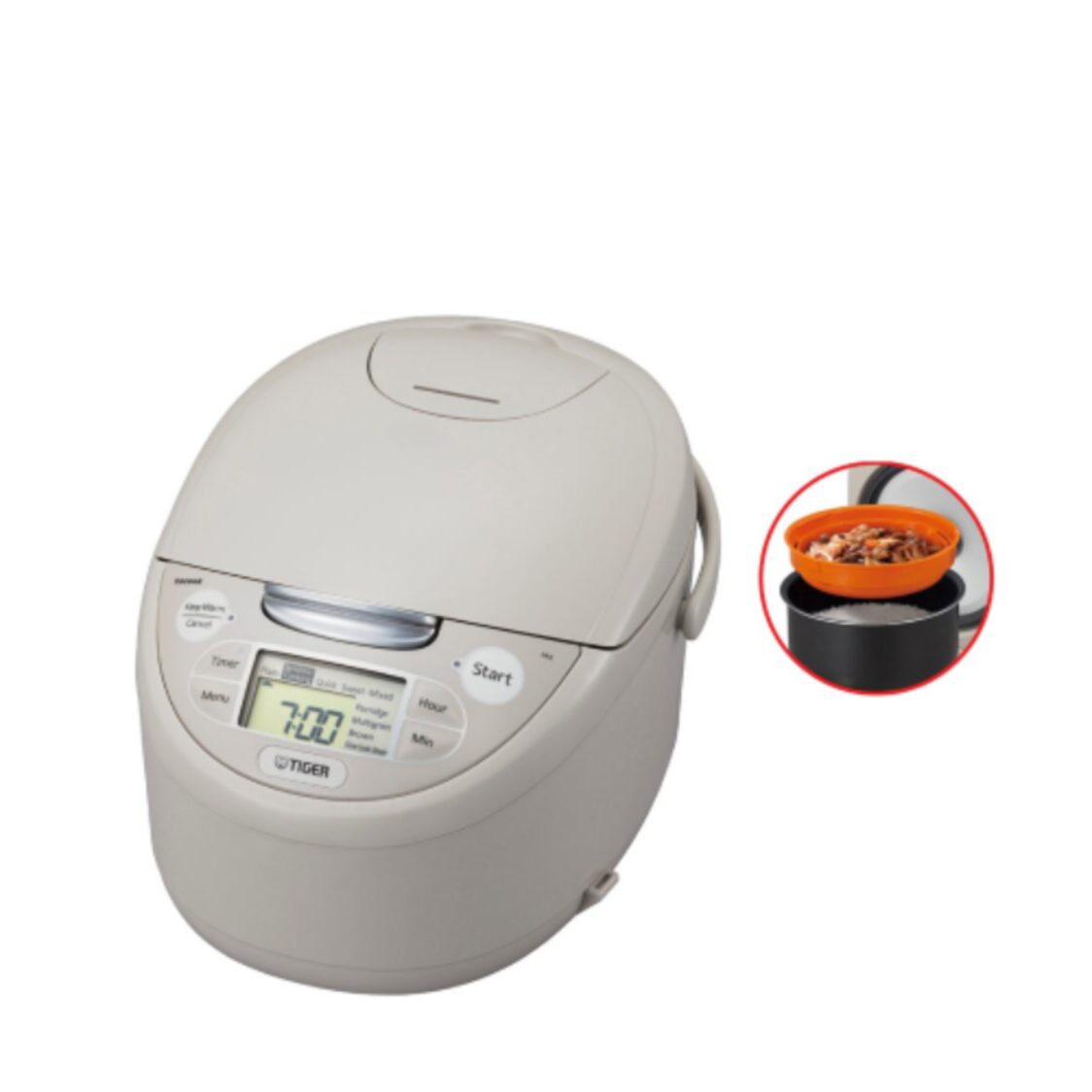 TIGER "TACOOK" "4-in-1" Function Rice Cooker 1.8L (JAX-R18S)