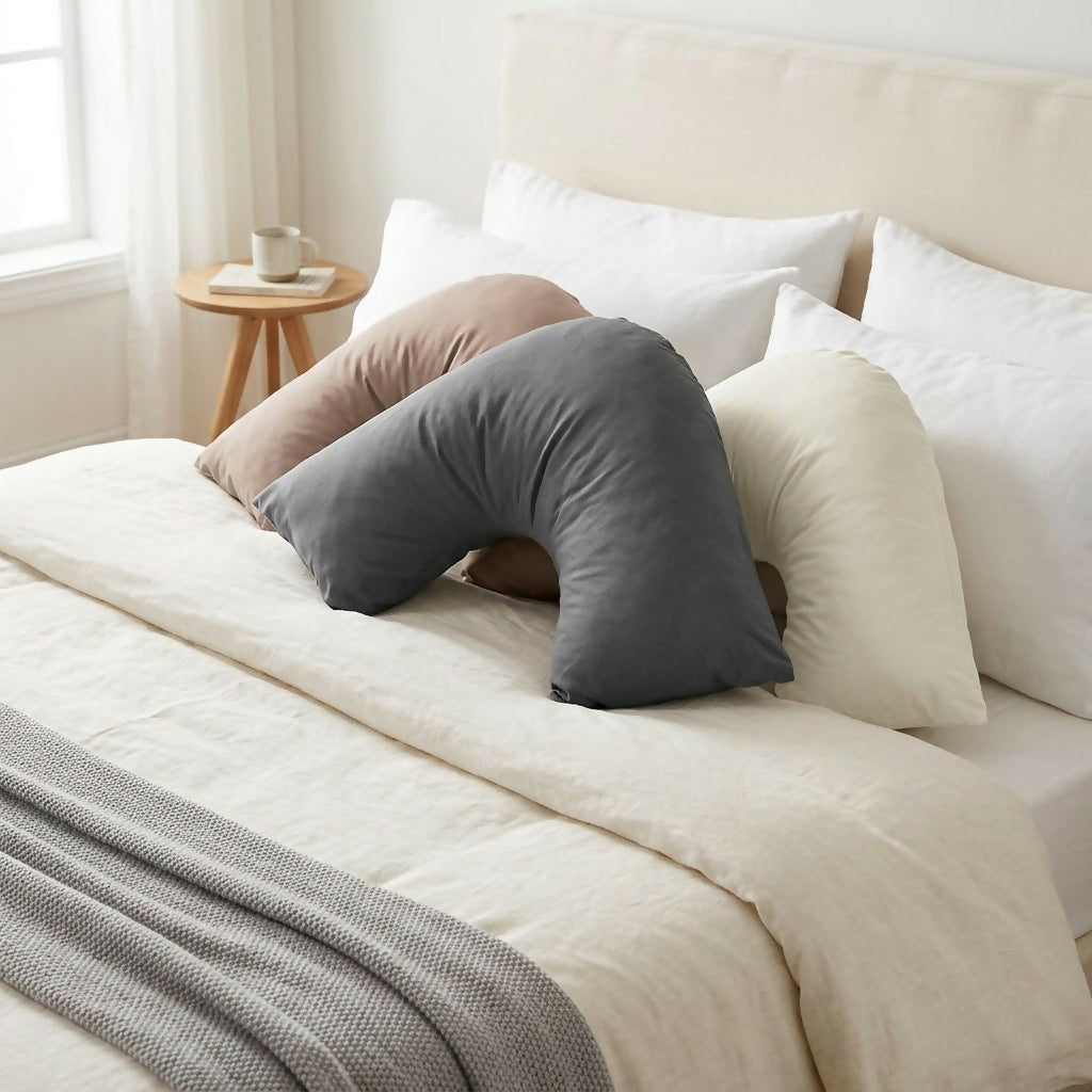 Rapee Cuddle U™ Signature Microfibre Pillow Cover – 75 x 75 cm – Charcoal