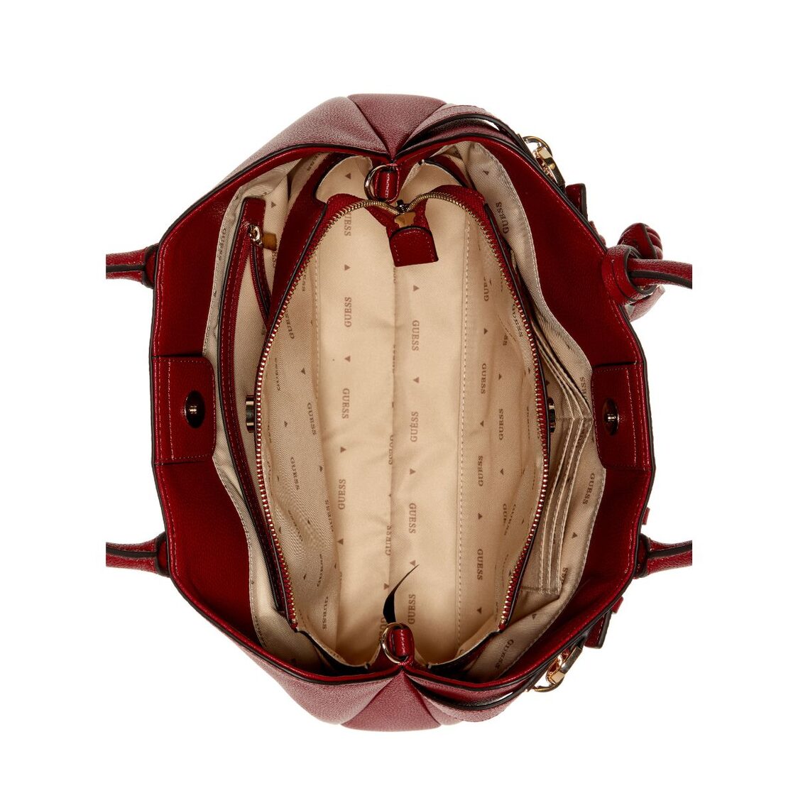 Guess Gregoria Girlfriend Satchel - Red