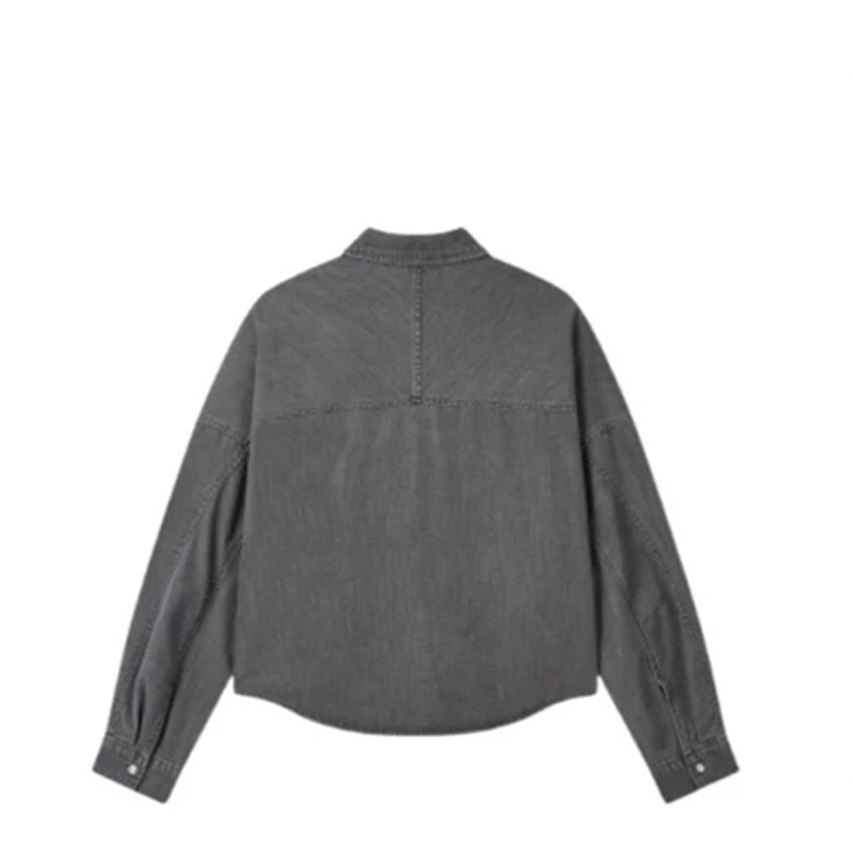 Voice Of Voices Dolman Sleeve Denim Shirts Grey