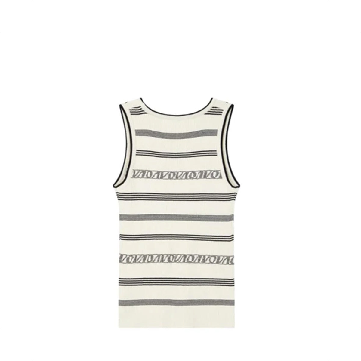 Voice Of Voices Logo Stripe Sleeveless Knit