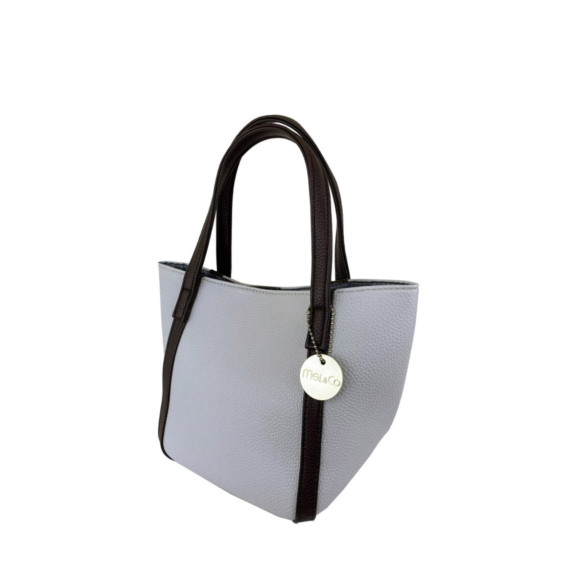 Mel&Co Small Hand Carry Round Bag