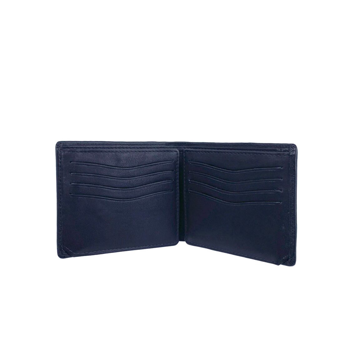 Mel&Co Genuine Leather Double Flap-Out Wallet