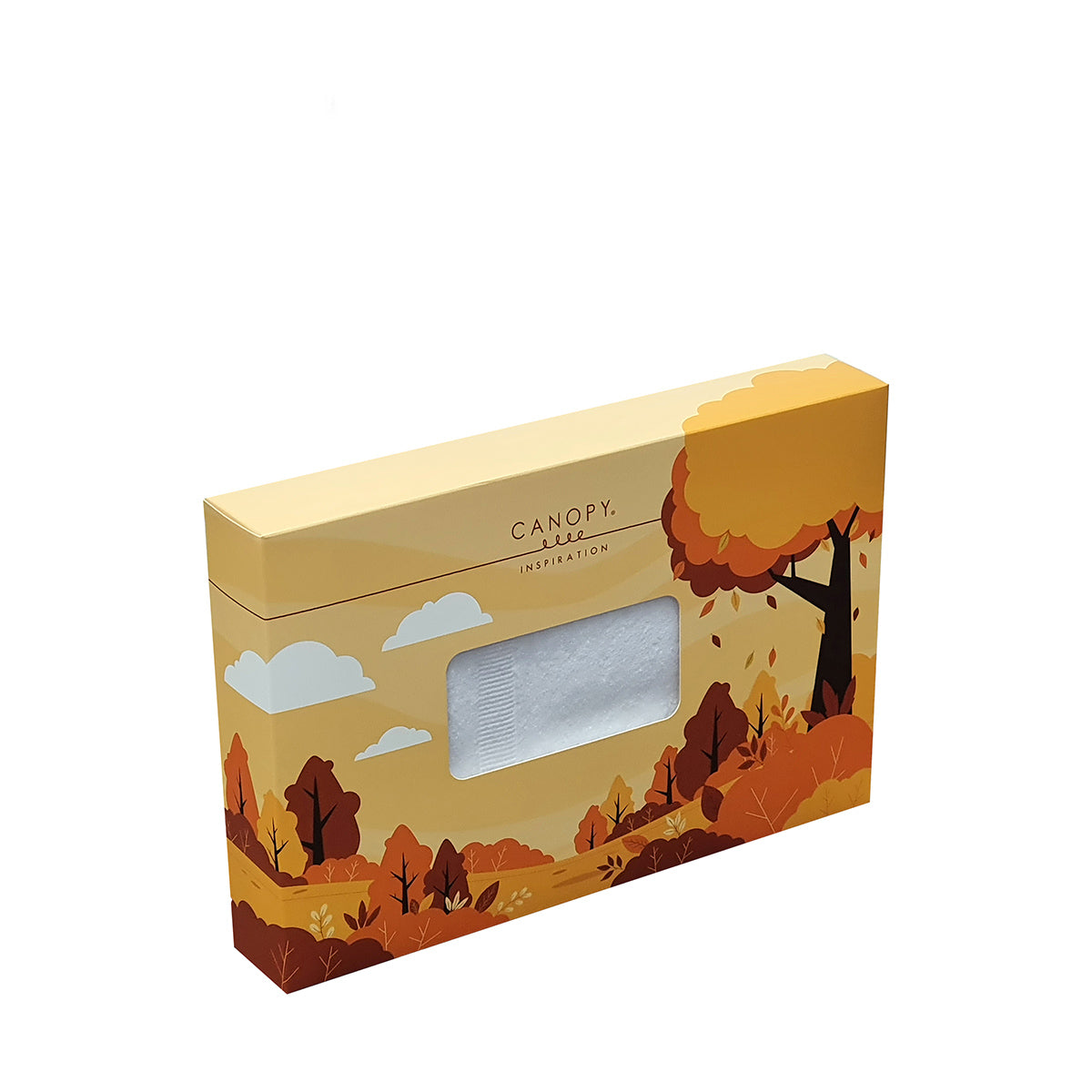 Canopy Xmas Gift Box Cotton Bath Towel 68x137cm