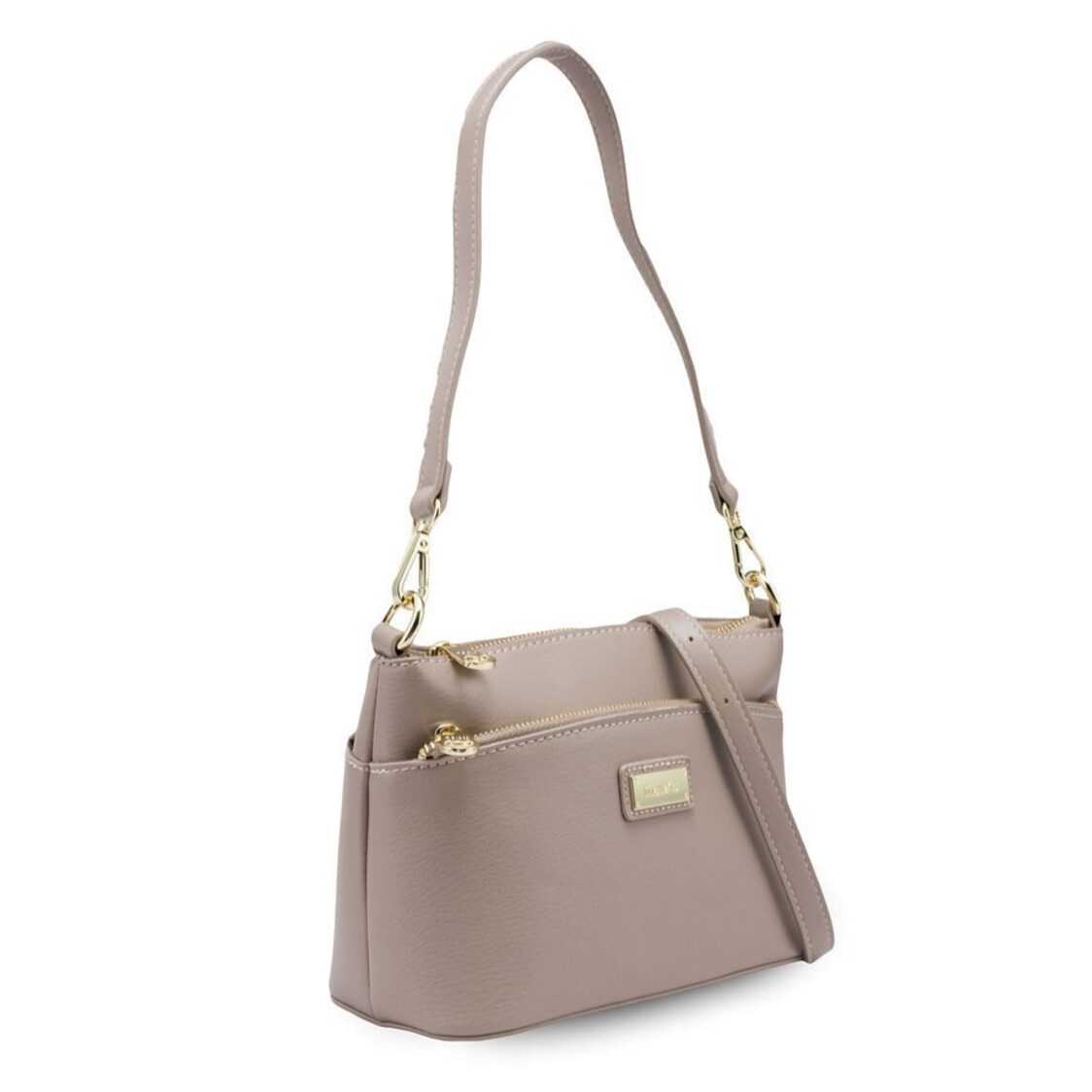 Mel&Co Faux Leather Shoulder & Sling Bag Navy