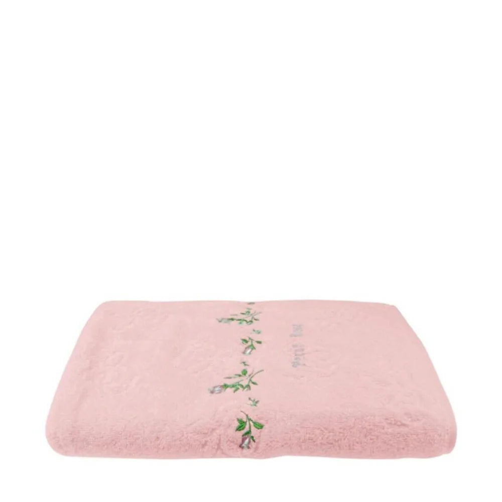 Suzanne Sobelle Petit Rose 100% Combed Cotton Bath Towel