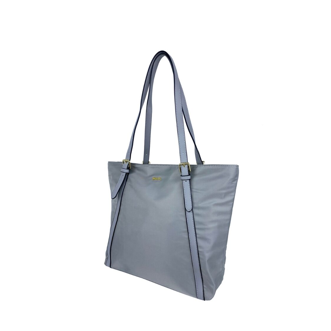 Mel&Co Nylon Double Handle Tote Bag
