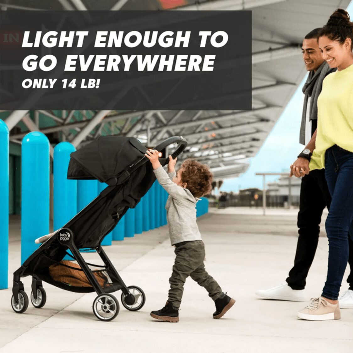 Baby Jogger City Tour 2 Stroller - Pitch Black - Metro Singapore Departmental Store - Celebrating 69 Years in SG