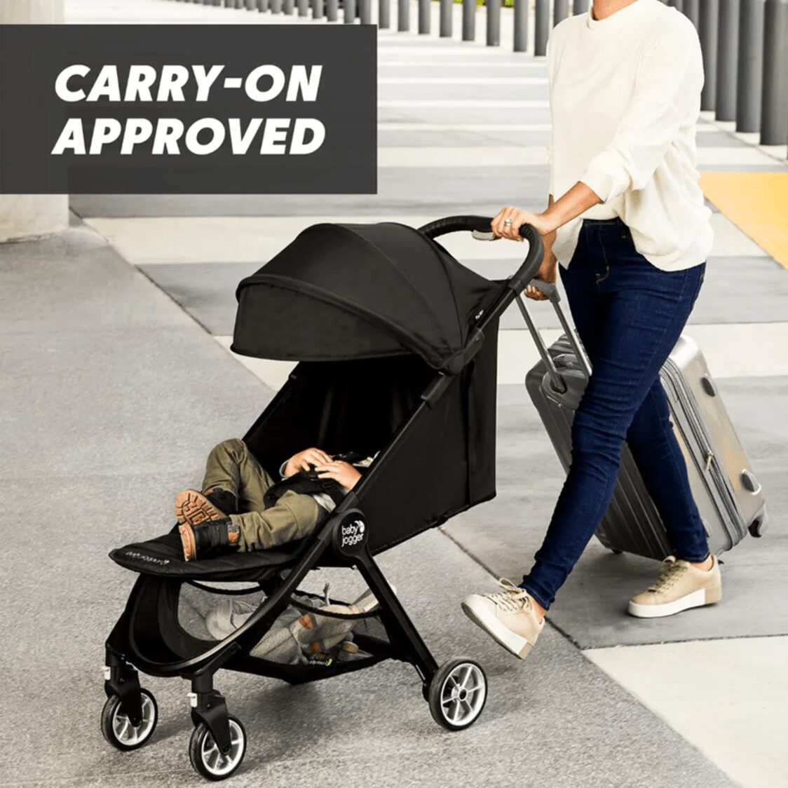 Baby Jogger City Tour 2 Stroller - Pitch Black - Metro Singapore Departmental Store - Celebrating 69 Years in SG