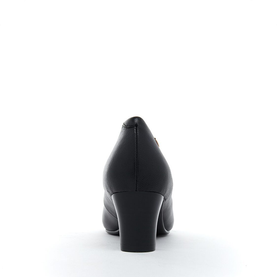 Barani Classic Leather Heels 6011 (Mid) - Black - Metro Singapore Departmental Store - Celebrating 69 Years in SG