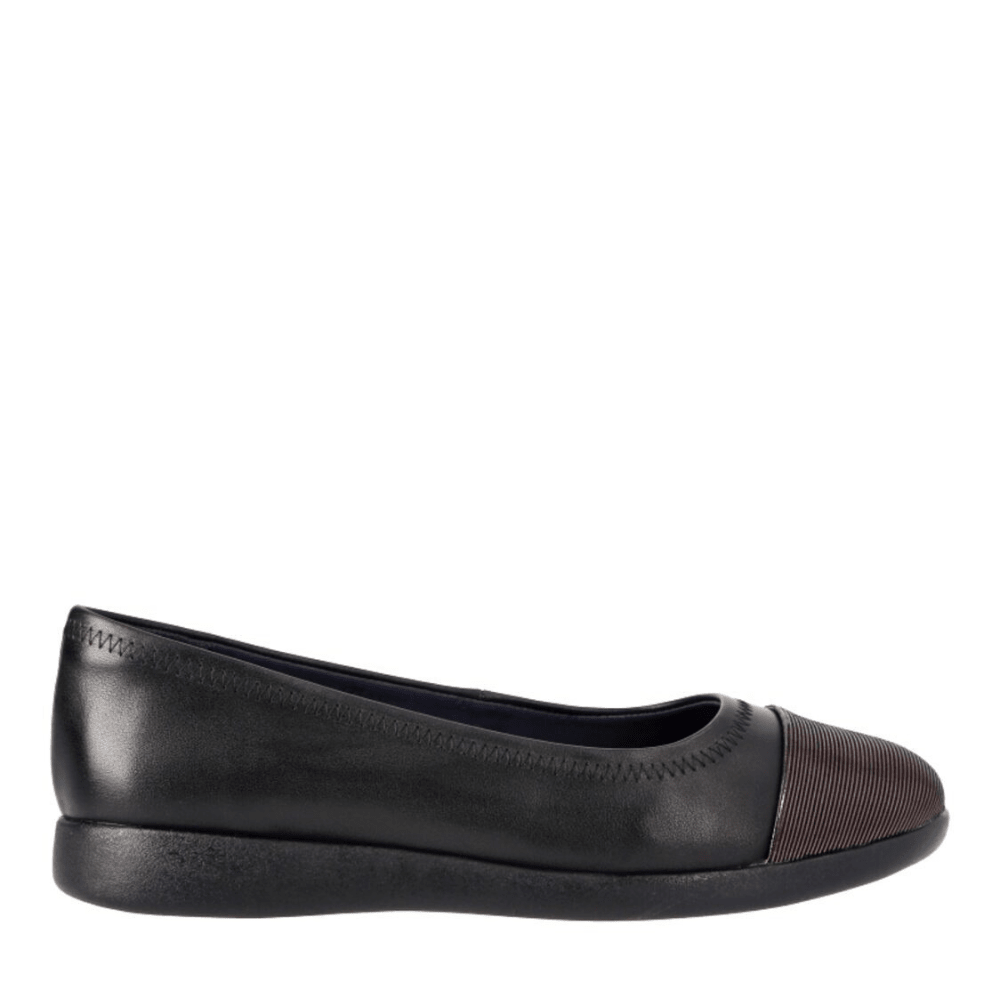 Barani Leather Pumps/Ballet Flats 1321 - Black - Metro Singapore Departmental Store - Celebrating 69 Years in SG