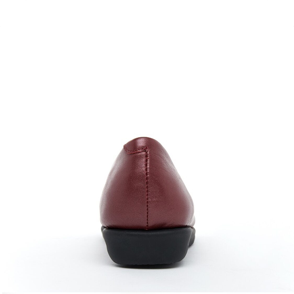Barani Leather Pumps/Ballet Flats 8841 - 33 (With Fixed Buckle) - Maroon - Metro Singapore Departmental Store - Celebrating 69 Years in SG