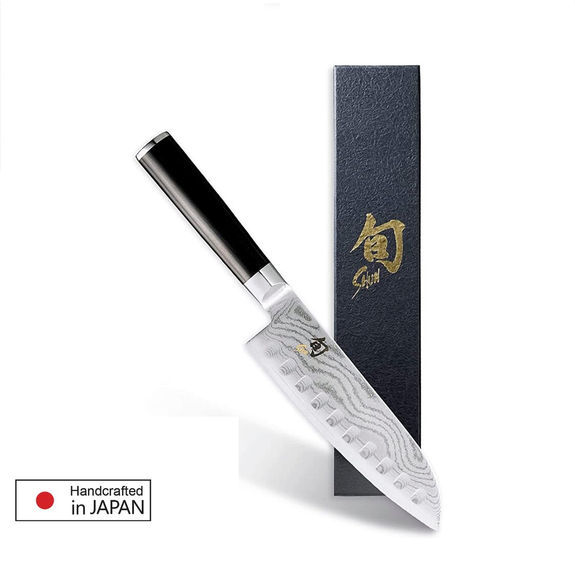 KAI SHUN (旬) Classic Santoku Knife - Hollow Ground 18cm (DM-0718)