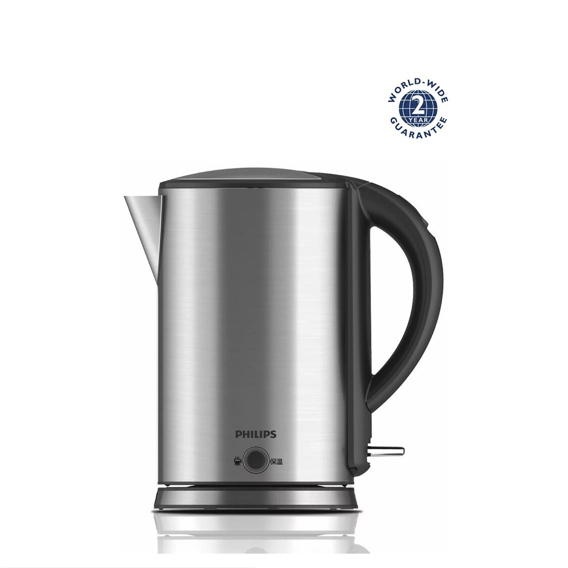 Philips Viva Collection Stainless Steel Kettle 1.7L, 1600W (HD9316/03)