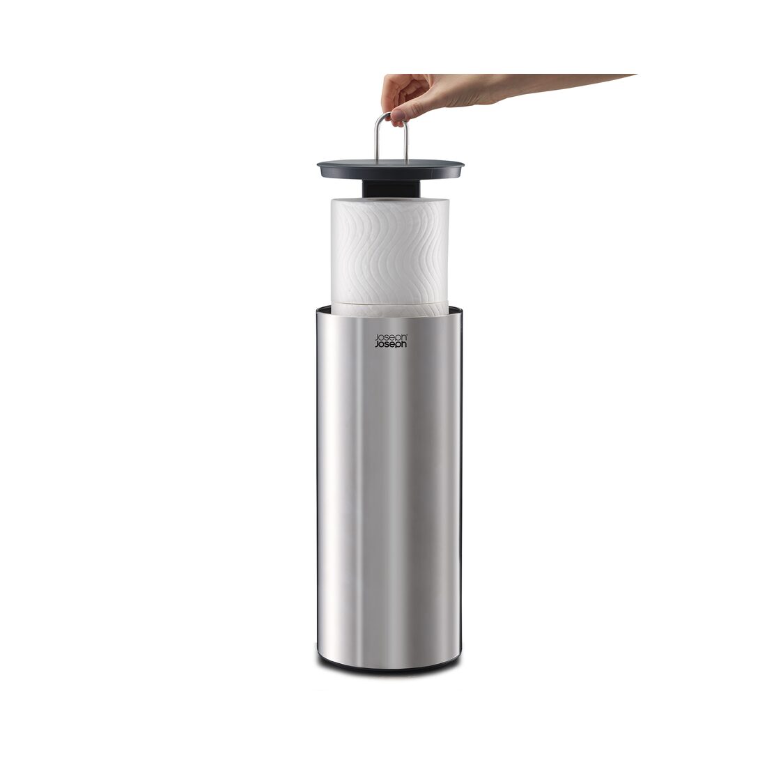 Joseph-Joseph Easystore Luxe Stainless-steel Concealed Toilet Roll Holder
