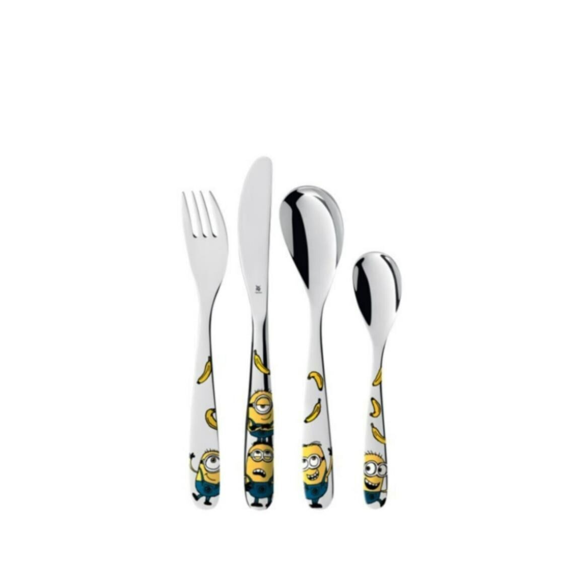 WMF Kids Minions 4pc Cutlery Set (12-8607-6040)
