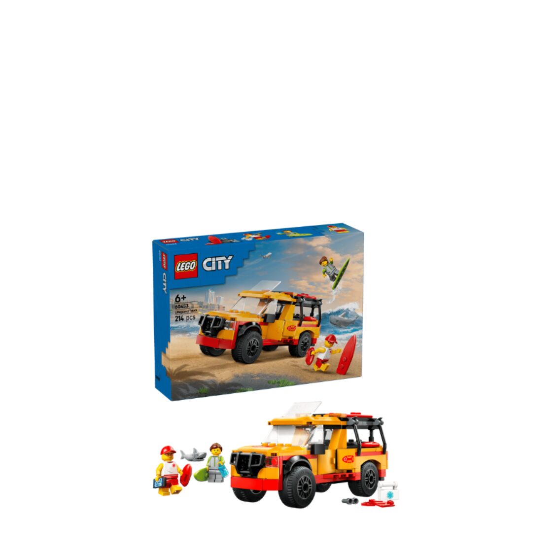 Lego Lifeguard Beach Rescue Truck 60453