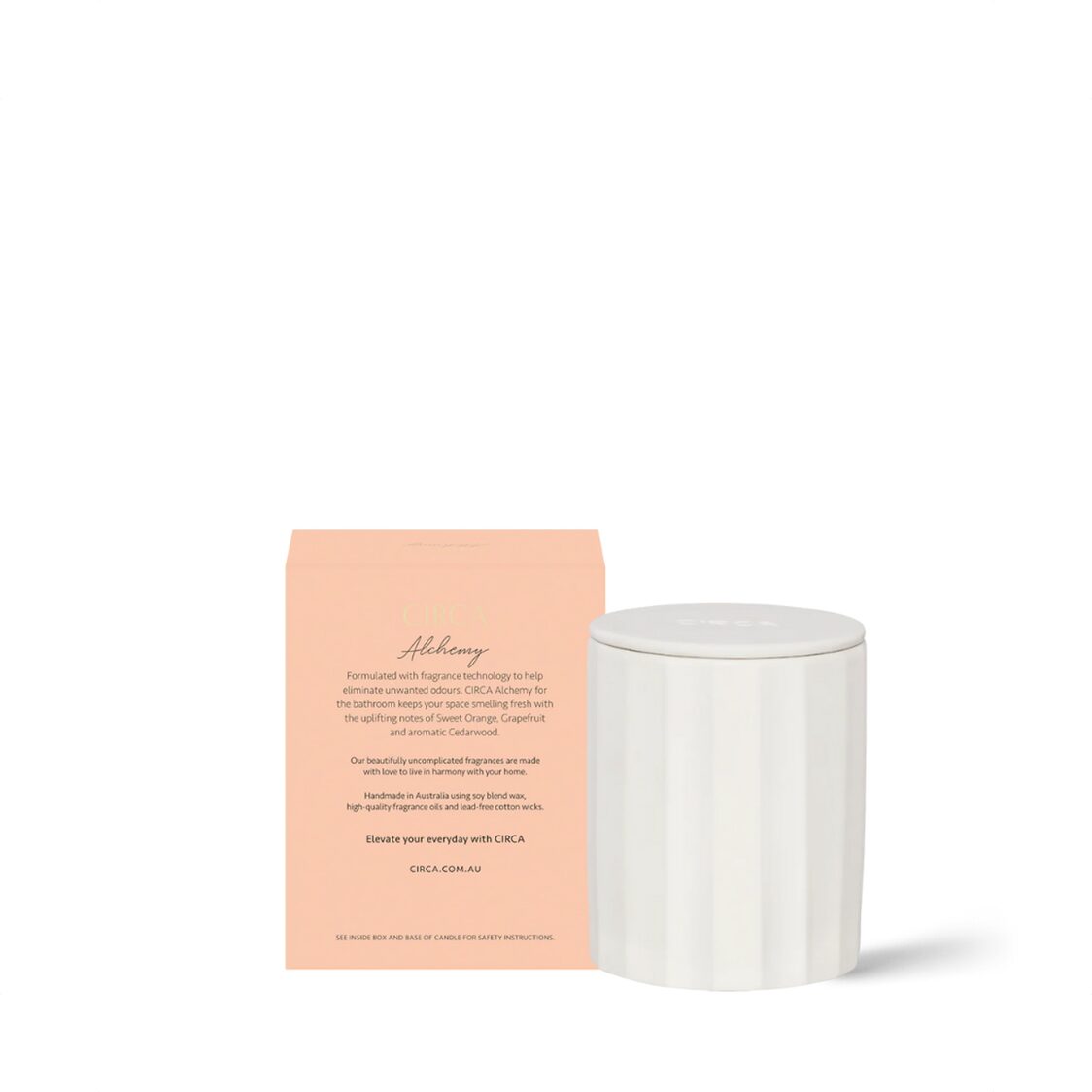 Circa Soy Candle 350g - Grapefruit & Cedarwood (Alchemy)